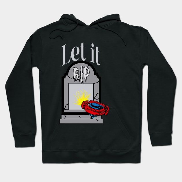 gravestone let it rip Hoodie by Lins-penseeltje